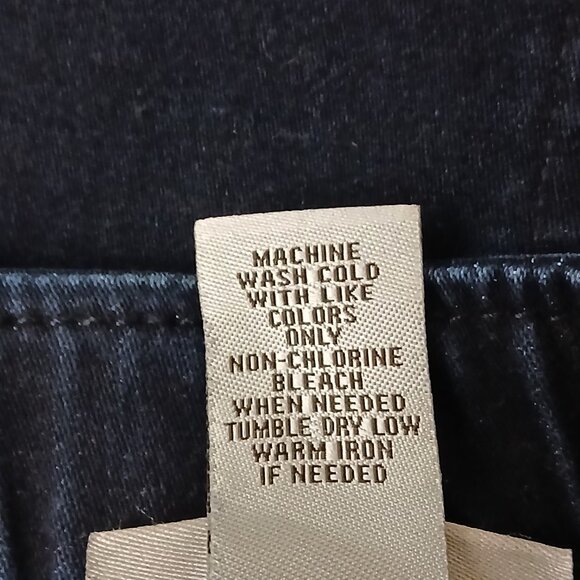 Catherines Curvy Collection Jean Skirt Plus Size 28W Indigo Denim Flounce Flare - Picture 5 of 5